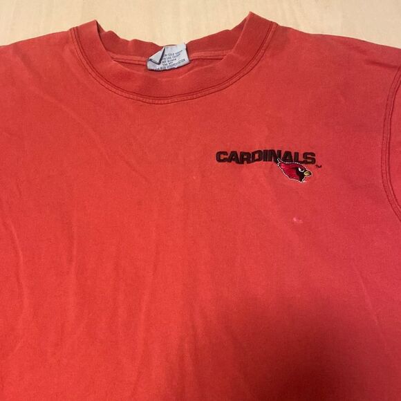 ‎Y2K Majestic Cardinals Embroidered logo Plain T shirt - Picture 2 of 5